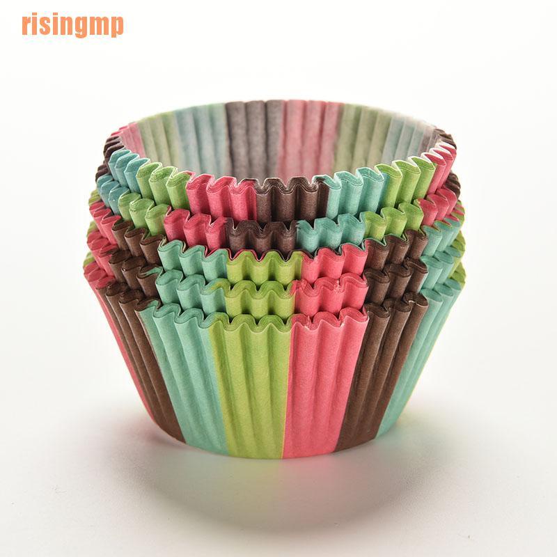 Bộ 100 Giấy Nướng Bánh cupcake Tiện Dụng