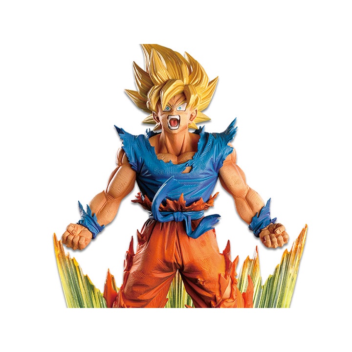 MÔ HÌNH NHÂN VẬT Banpresto Dragon Ball Z: Super Saiyan Goku (The Brush) Super Master Stars Diorama Figure