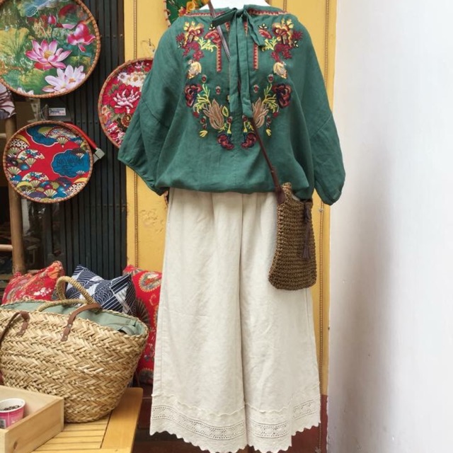 Quần linen ngoctram