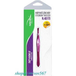 Nhíp Nhổ Lông Mày NGHĨA N-401 100% Chính Hãng, Vov567 Cung Cấp Và Bảo Trợ.