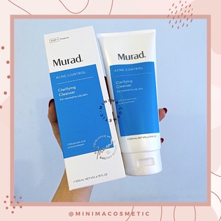 Sữa rửa mặt ngăn ngừa mụn MURAD Clarifying Cleanser 200ml