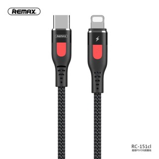 Cáp sạc Remax RC-151cl iphone ipad chuẩn TypeC ra Lightning