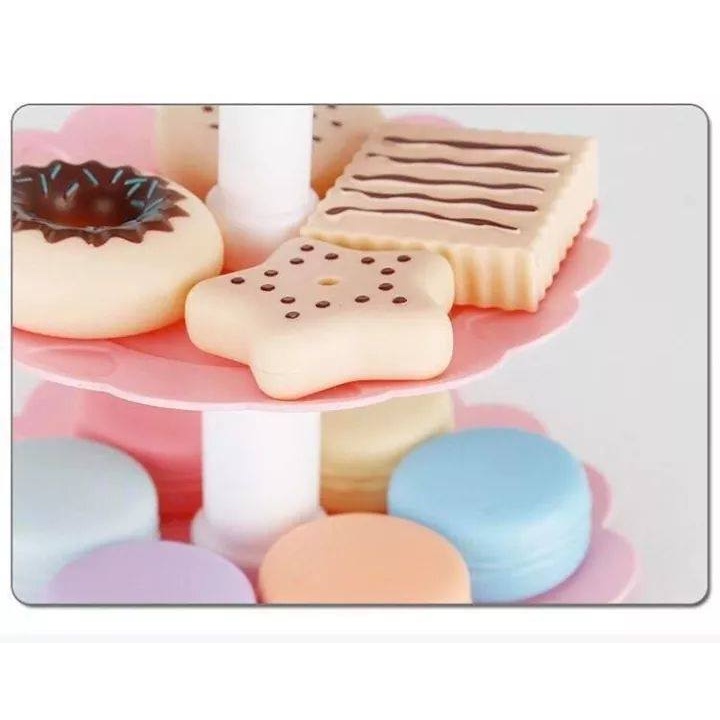 Đồ chơi tháp bánh ngọt cho bé 860148 - Little Maven Official Store