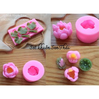 Set khuôn hoa sen Thái