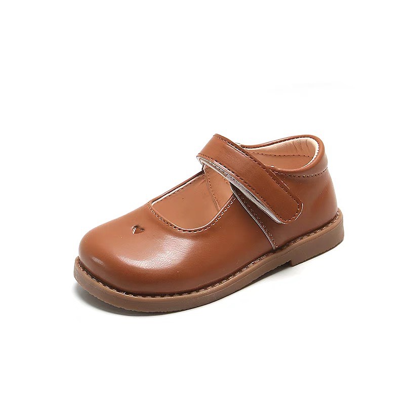 Giày cho bé gái MG baby - Giày búp bê cho bé gái, da PU mềm, kiểu dáng basic, dễ phối đồ Mã MG1