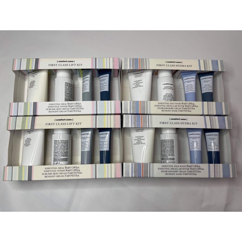 Bộ sản phẩm chăm sóc da Comfort Zone First class lift kit / First class Hydra kit
