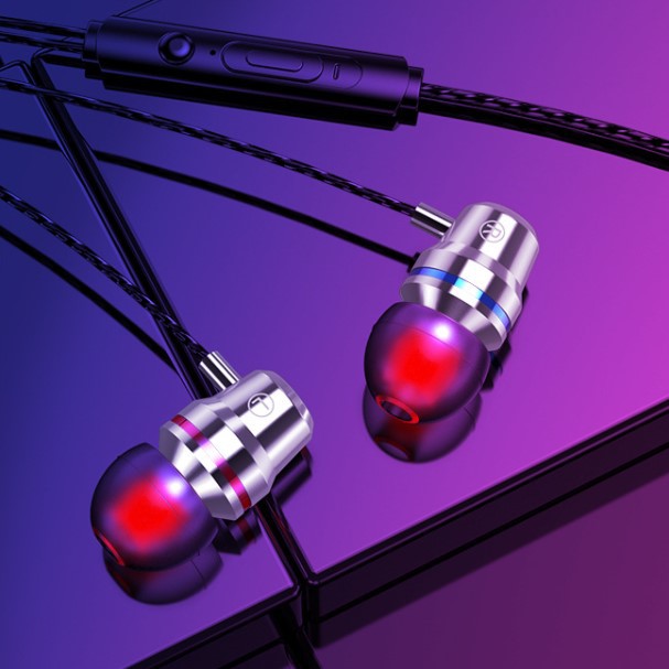 Tai nghe nhét tai điện thoại in ear gaming có dây a1 chính hãng giá rẻ nghe nhạc chống ồn chống nước cho laptop máy tính