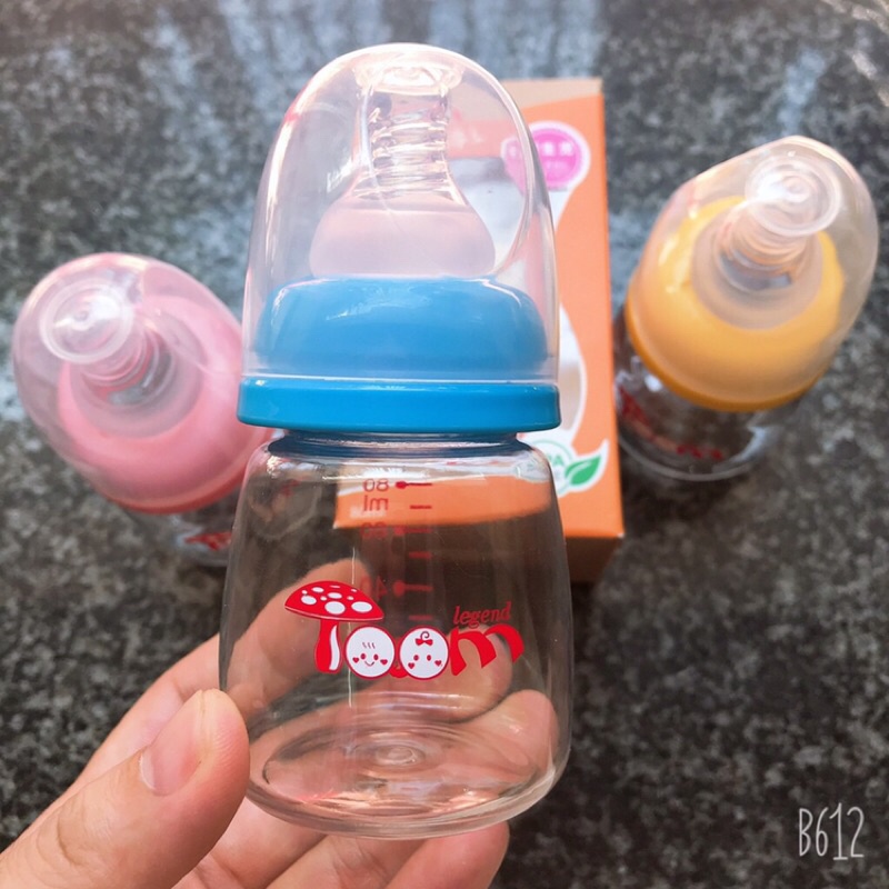 Bình toom 80ml cổ hẹp cho bé sơ sinh