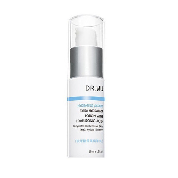 Toner &amp; lotion cấp ẩm Dr.WU with Hyaluronic Acid 30ml