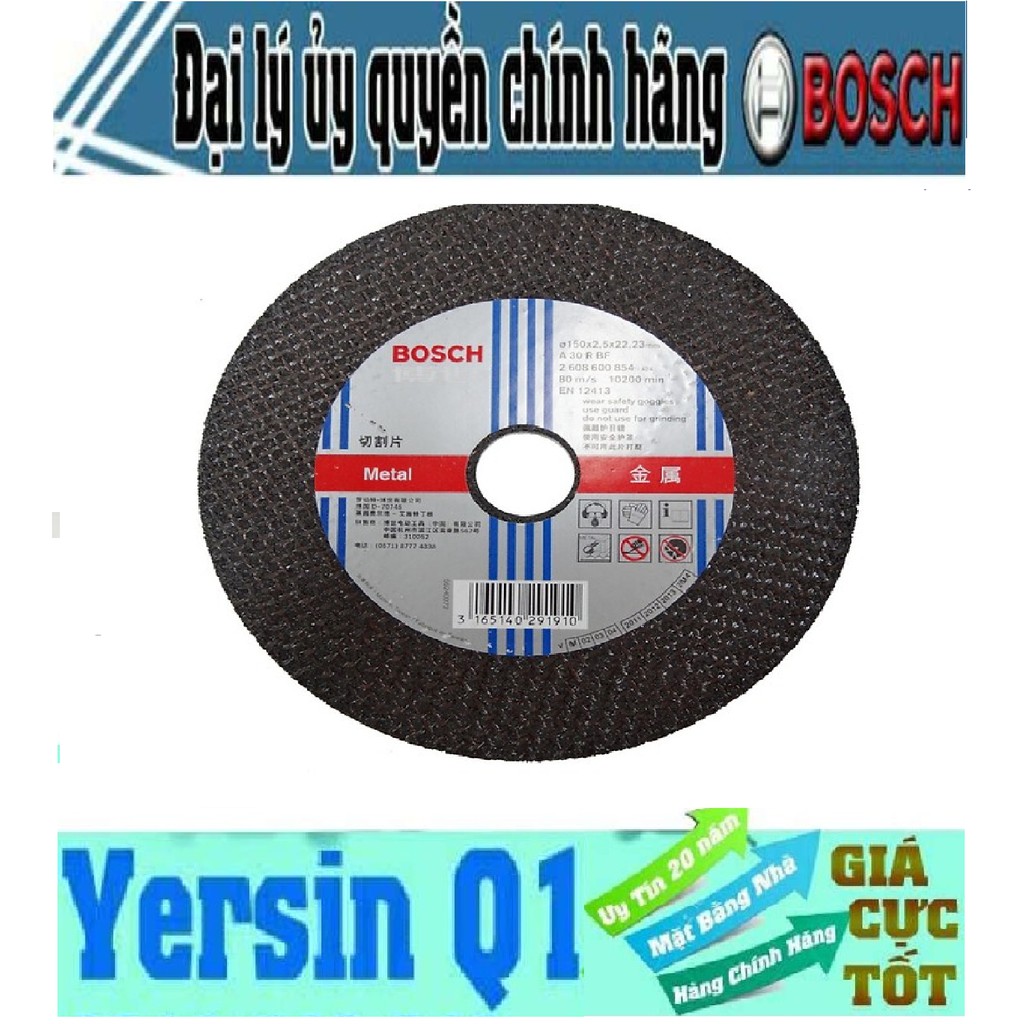 Đá cắt sắt Bosch 2608600854 150mm