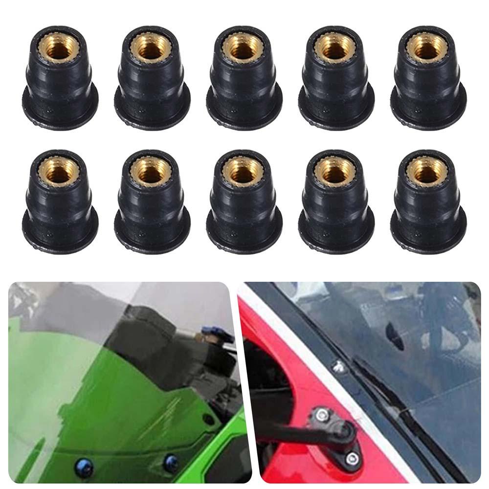 HONDA YAMAHA Bu Lông Ốc Vít Gắn Kính Chắn Gió Xe Mô Tô Kawasaki Kèm Cờ Lê Chuyên Dụng
