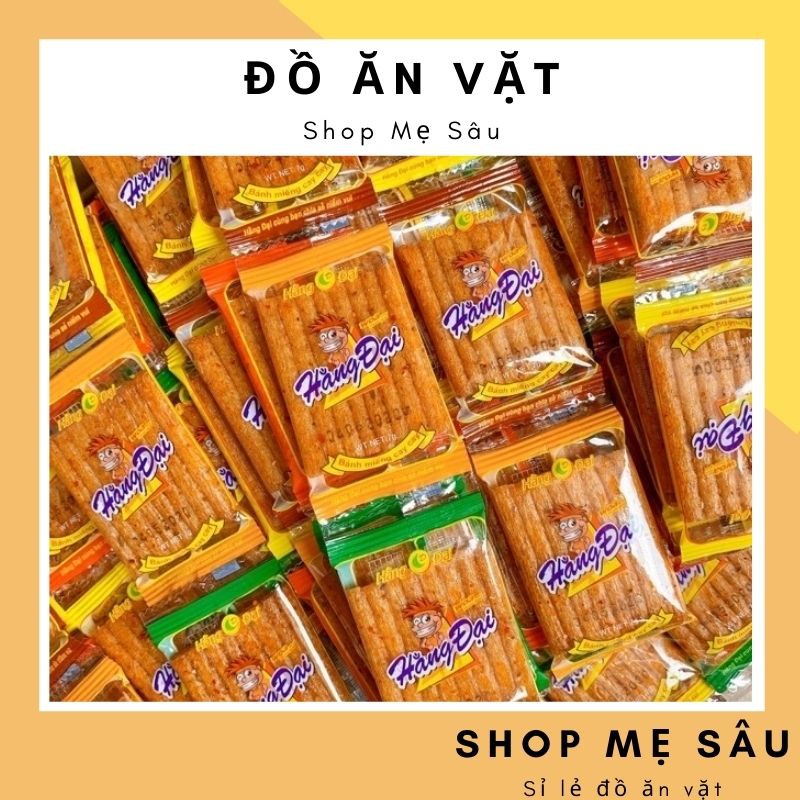 Combo 60 Gói Snack Sườn Dê 💖 FREESHIP 💖 Sườn Dê Miếng Cay Hằng Đại Nhỏ, Snack Cay Cay Siêu Ngon, Date Mới Nhất