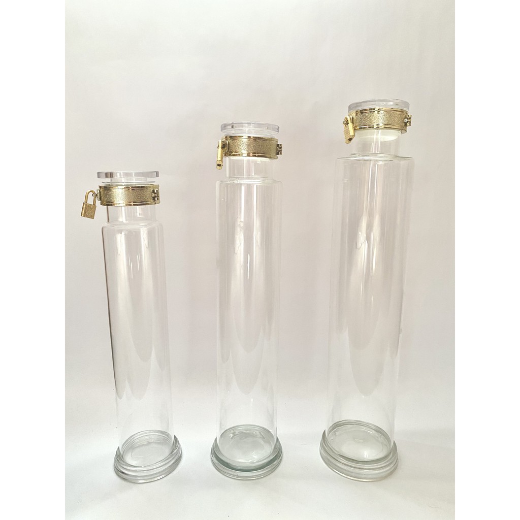 Bình Ngâm Rượu Thủy Tinh (1 Lít, 1.5 Lít, 2.5 Lít) Ngâm Sâm