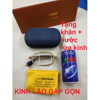 Kính lão gập cho người già,người cao tổi đọc sách gọn nhẹ