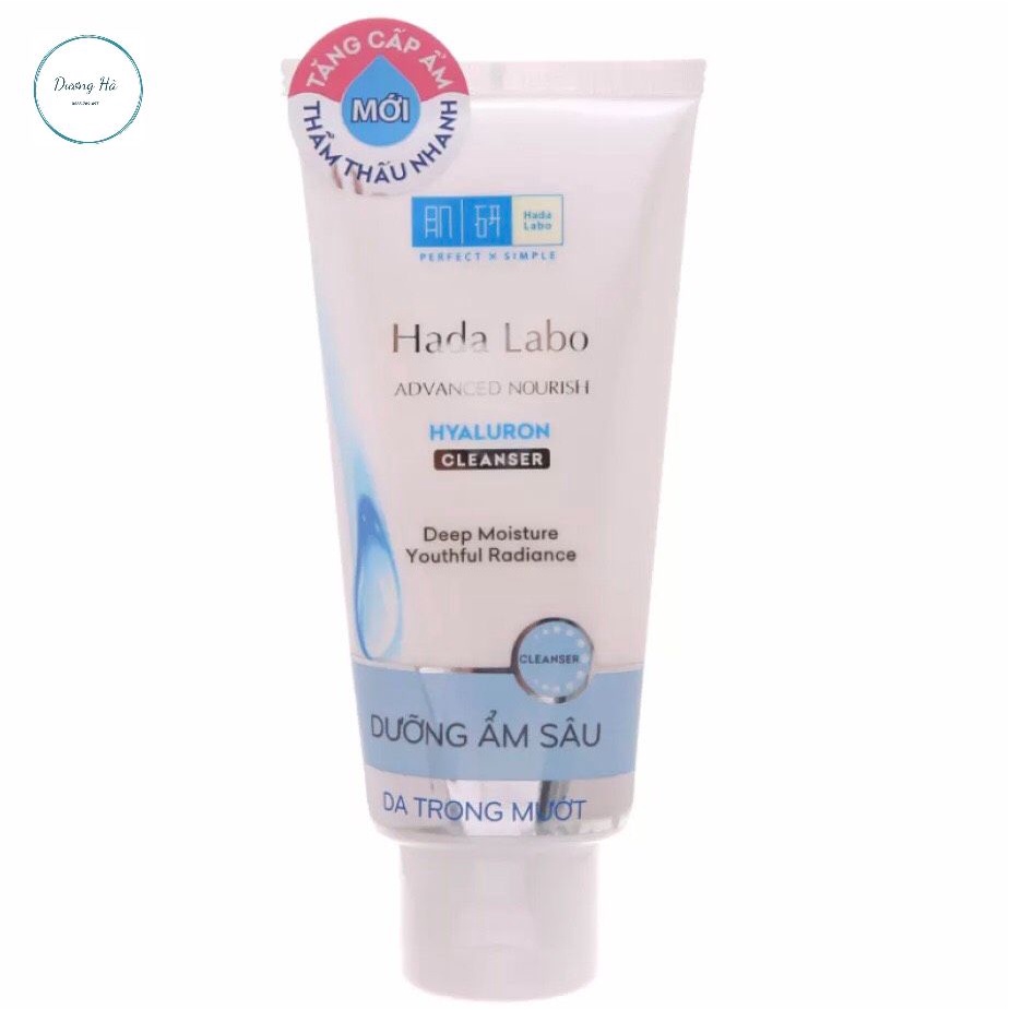 Kem rửa mặt dưỡng ẩm tối ưu Hada Labo Advanced Nourish Cleanser 80g