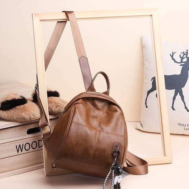 Balo gấu hàng QC,tặng kèm móc gấu