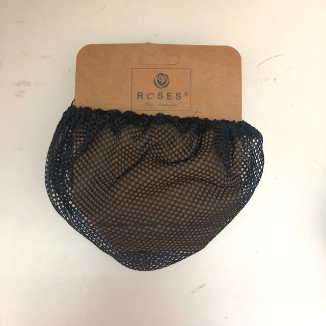 Lưới búi tóc màu đen ROSES Hair Accessories