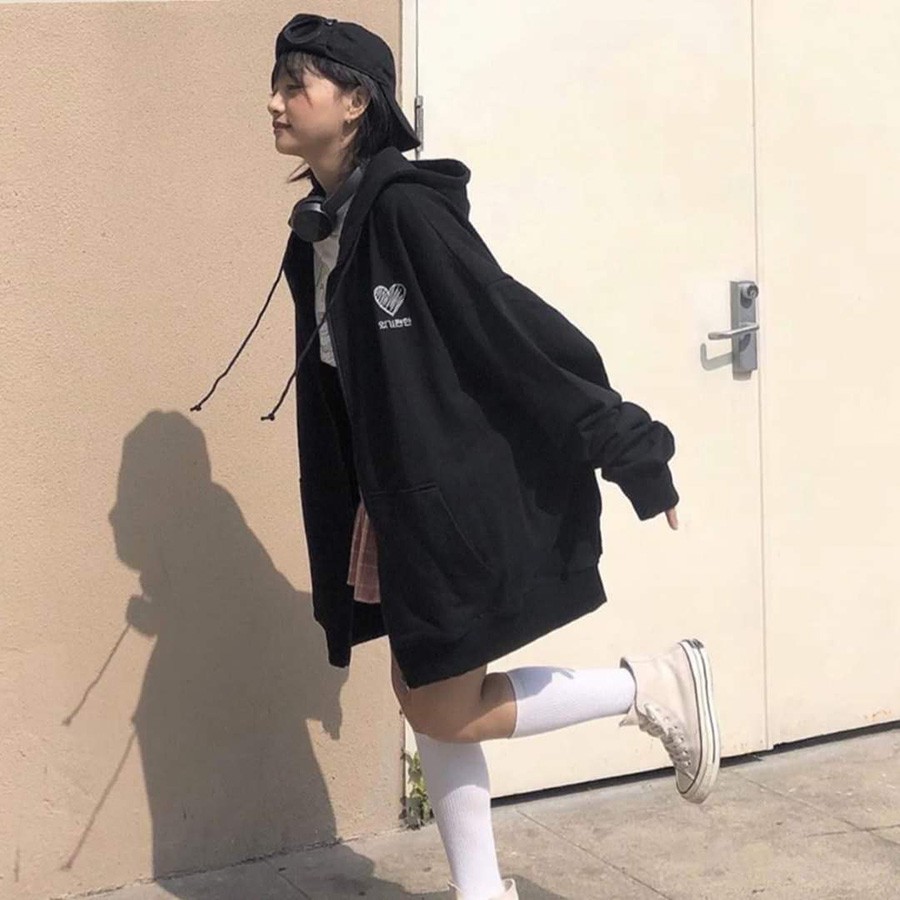 ÁO HOODIE - KHOÁC NỈ NGOẠI Heart HD1080 (Kèm Ảnh Thật) | BigBuy360 - bigbuy360.vn