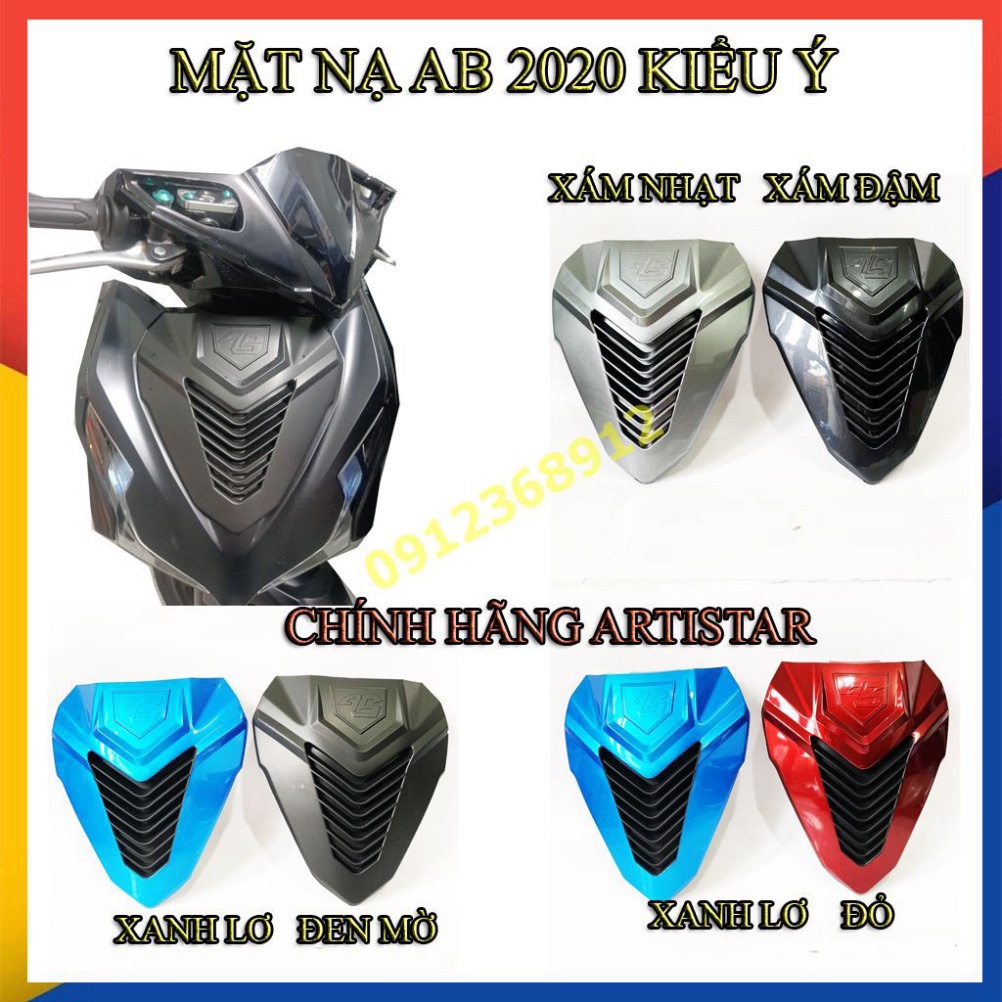 ✅ MẶT NẠ XE AB 2020 KIỂU Ý CHÍNH HÃNG ARTISTAR (AIR BLADE 2020) ✅ Ảnh thật Sp
