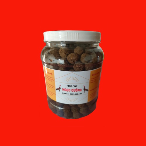 Mồi cóc rắn cho gà chọi 500g 520 viên