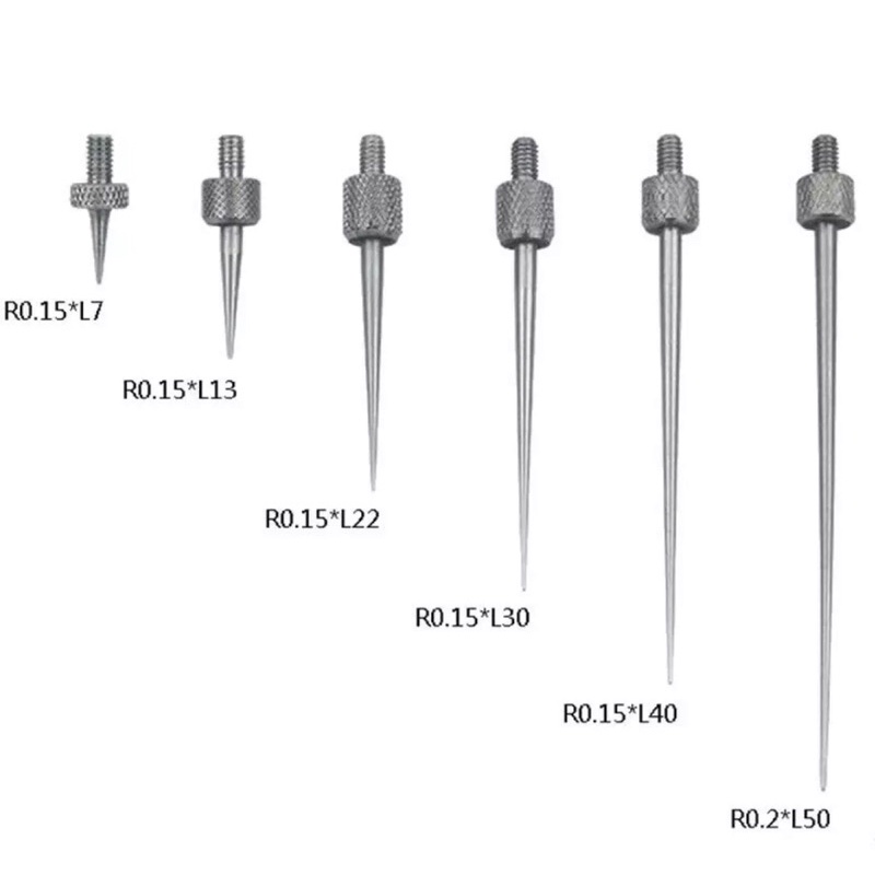 ✅6 đầu nối dài trục cho đồng hồ so, 7mm-50mm