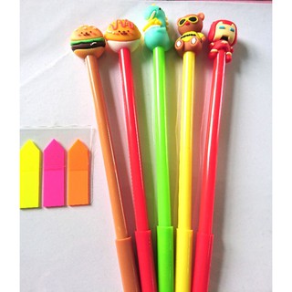 Bút gel tím hình thú ngộ nghĩnh.