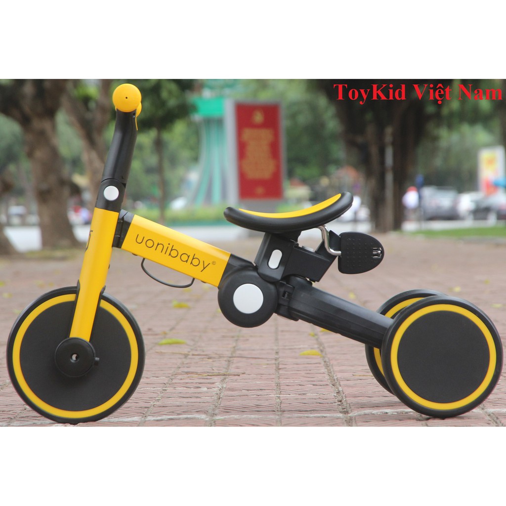 Xe Đạp Trẻ Em Đa Năng 4 Trong 1 UoniBaby T801 Gấp Gọn Cho Bé Từ 1,5 Đến 5 Tuổi