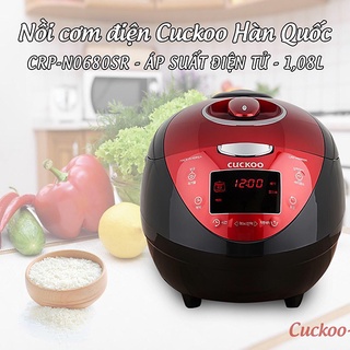 Nồi cơm điện cuckoo crp-n0680sr, nồi nấu đa năng, nồi áp suất điện tử chính hãng hàn quốc, bảo hành 12 tháng