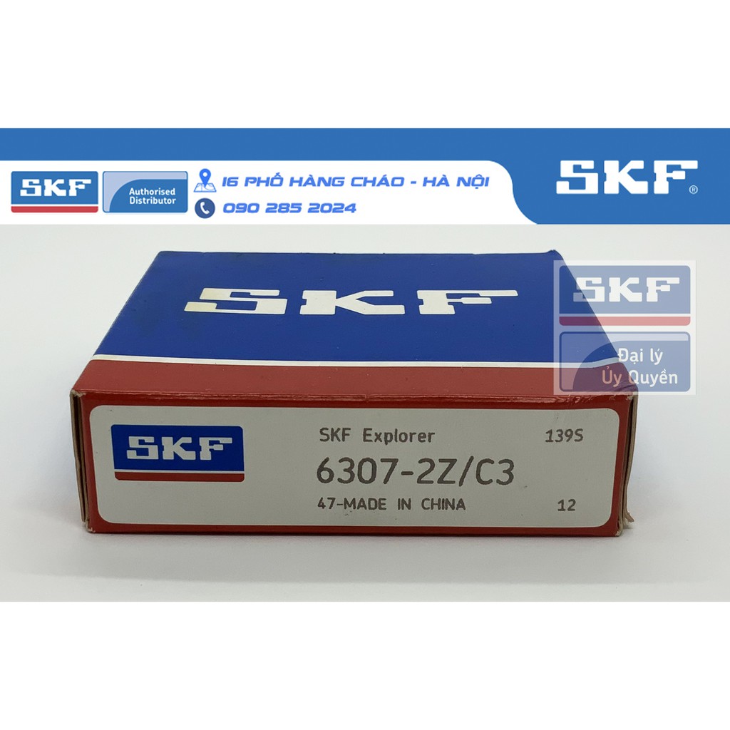 VÒNG BI SKF 6307-2Z/C3 chính hãng