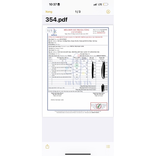 Tinh dầu nước hoa Dubai mẫu công lớn 35ml