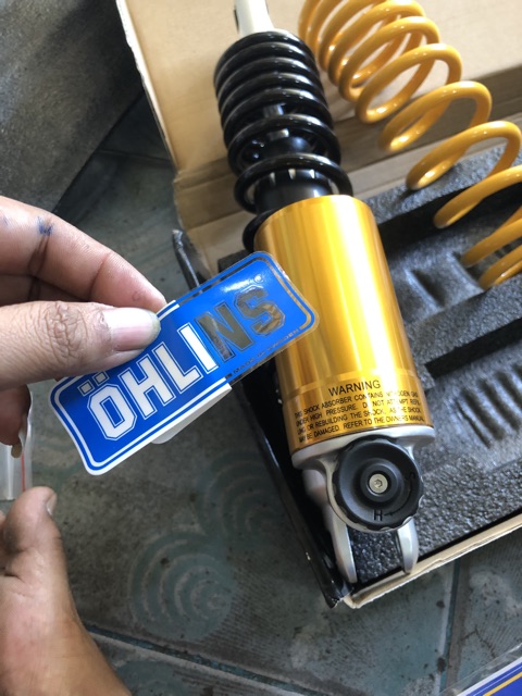 Phuộc Ohlins Vario Click hàng siêu 1:1 lun 2 lò xo