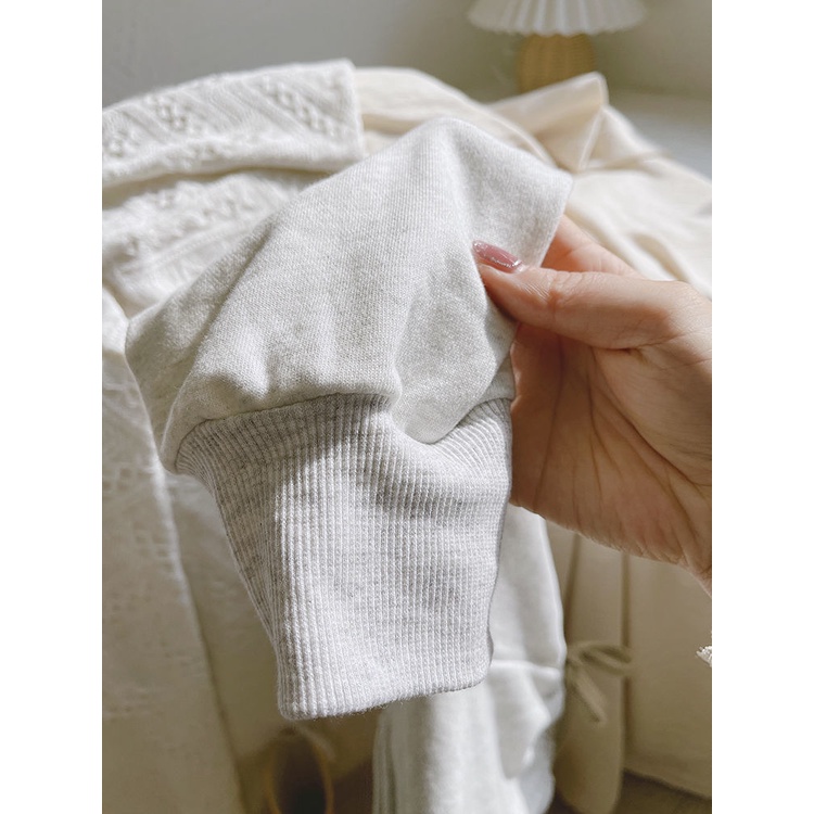 [Babycat Hàng Có Sẵn Quần Thể Thao Dáng Rộng Rách Màu Xám Phong Cách Nhật Hàn Thời Trang Mùa Xuân Cho Bé Trai Và Bé Gái 2022