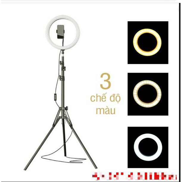 Đèn livestream 33cm 40cm 45cm make up , nối mi , chụp ảnh