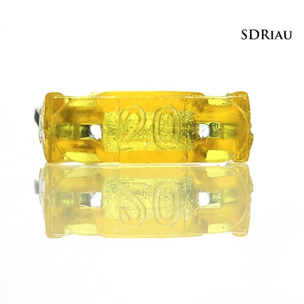 Bộ 60 cầu chì 5A 10A 15A 20A 25A 30A thích hợp cho xe hơi