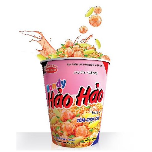 Mì ly Hảo Hảo Acecook tôm chua cay 67g chính hãng