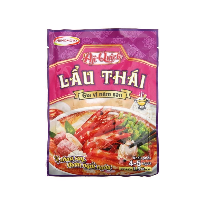 Gia Vị Lẩu Thái Aji-Quick Lẩu Thái gói 55G