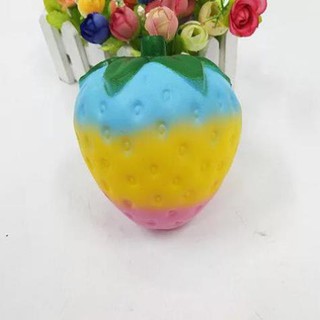 quả dâu tây squishy đồ bóp mềm