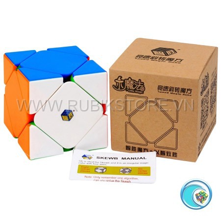 [Rubik biến thể] Yuxin Little magic Skewb Stickerless