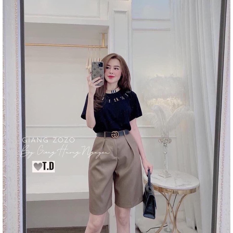 [Mã WASKT410K giảm 10K đơn 50K] Áo phông thêu bo cổ kẻ siêu đẹp | BigBuy360 - bigbuy360.vn