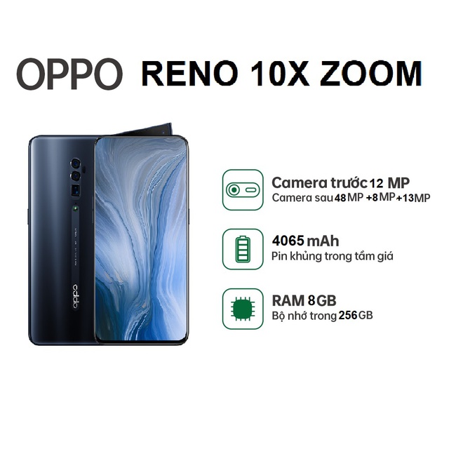 Điện thoại OPPO Reno 10x Zoom - Hàng Chính Hãng