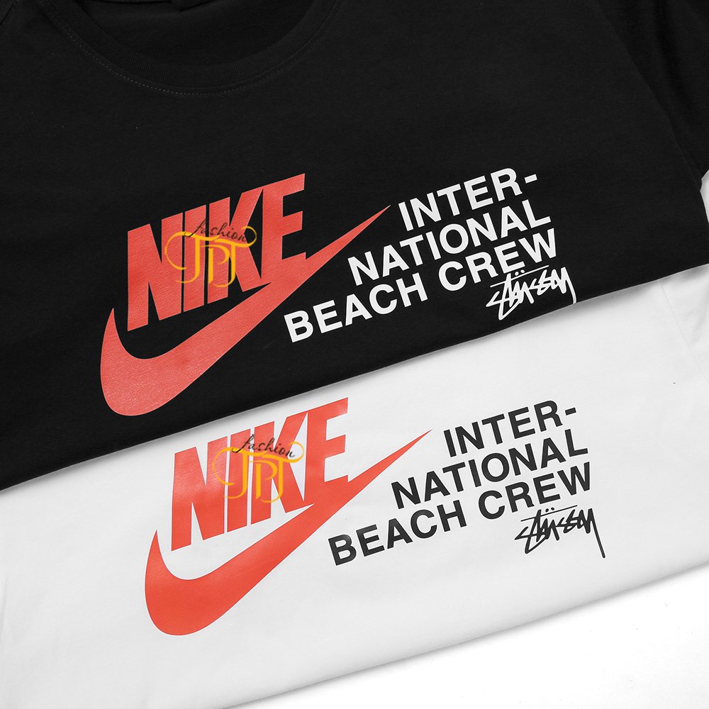 Áo thun tay lỡ N!KE intrer-national beach crew unisex form rộng,vải cotton cao cấp phông trơn cực đẹp TPT SHOP 062208