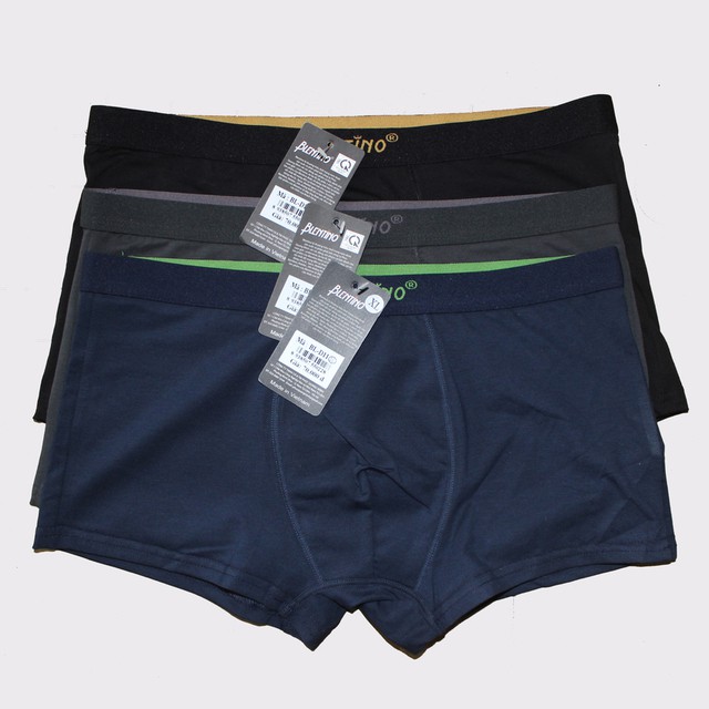 Quần Lót Nam Boxer Cạp Cao Blentino D11 Chất Liệu Cotton (Co Giãn Nhẹ, Không Bai Xù Sau Khi Sử Dụng)