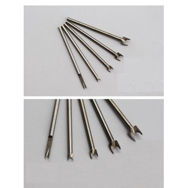 Mũi khoét lưng cóc cán 3mm khoét hạt cườm làm tóc phật, khoét gỗ, sáo diều, gốc cây...