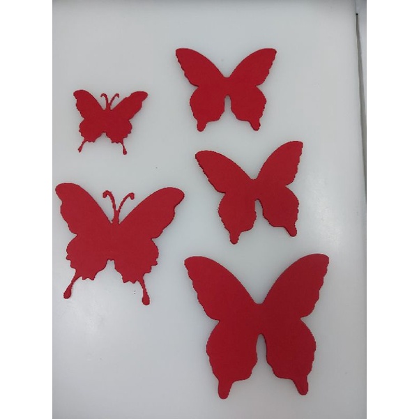 Set 50 cánh bướm giấy trang trí lớp học