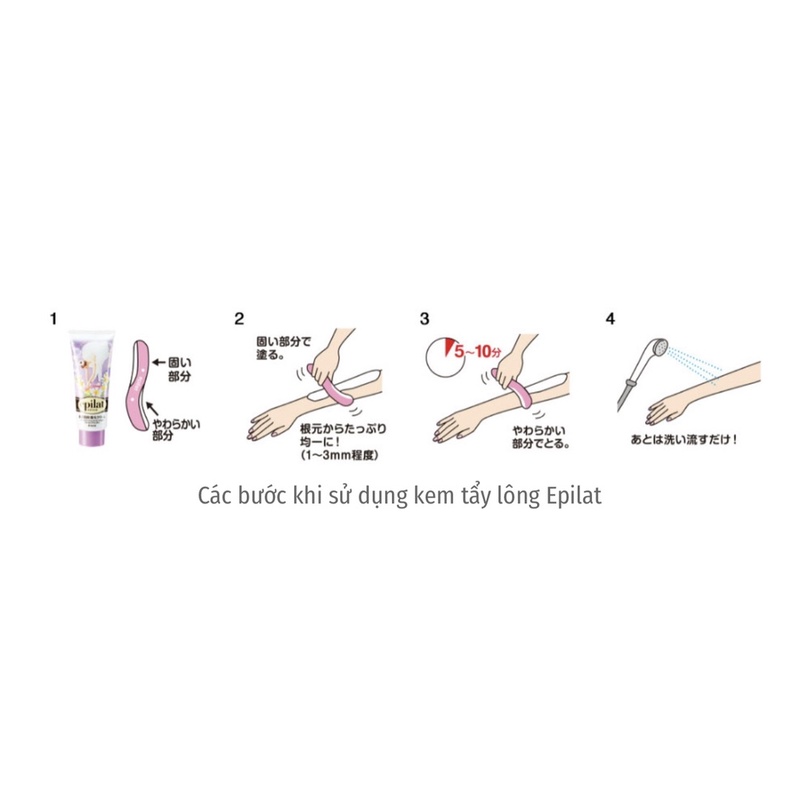 Kem wax lông EPILAT KRACIE 110g