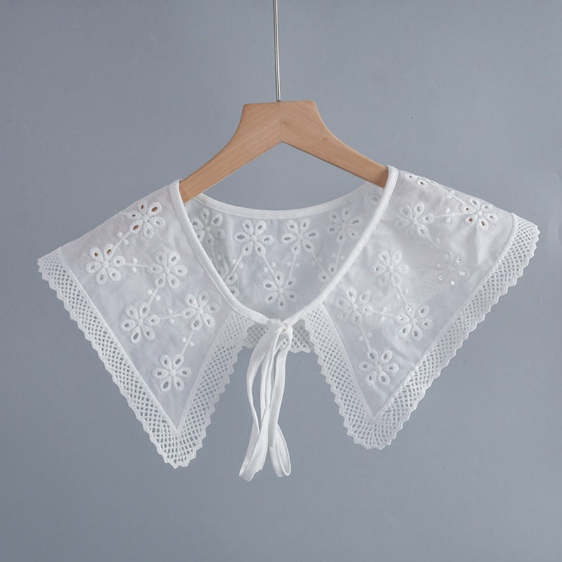 Cổ Áo Rời Thêu Họa Tiết Xinh Xắn Dành Cho Nữ