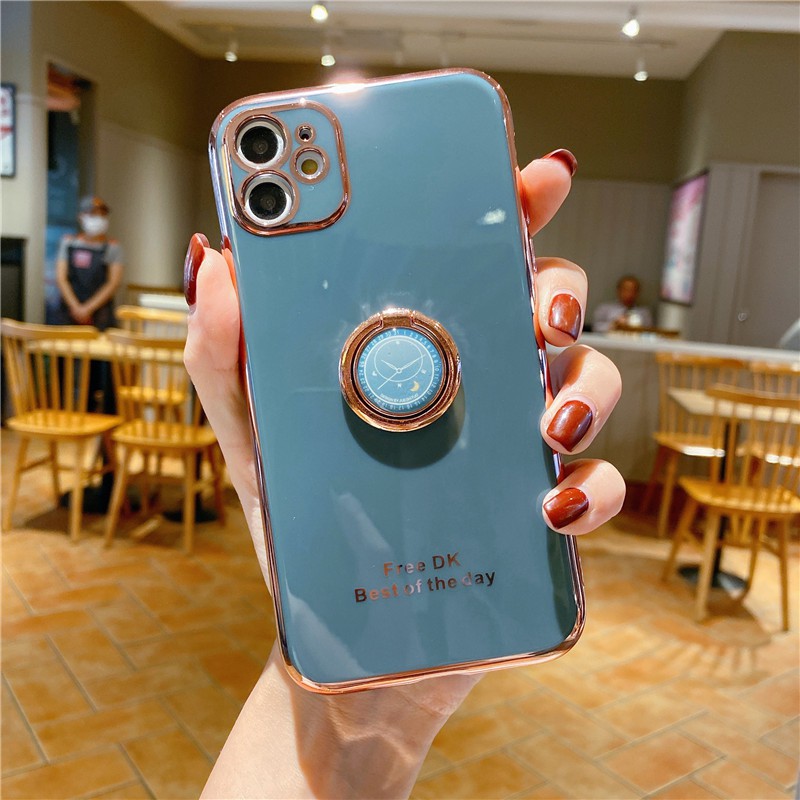 Ốp Lưng Mạ Điện 6d Có Giá Đỡ Cho Huawei Nova7 7se 7pro Nova3 3i 3e Nova4 4e Nova5 5t 5pro Nova6 6se Nova7I P40Lite