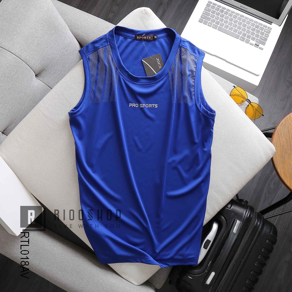 Áo thun nam sát nách thể thao sport cực đẹp rtl018 - áo thun ba lỗ Riooshop