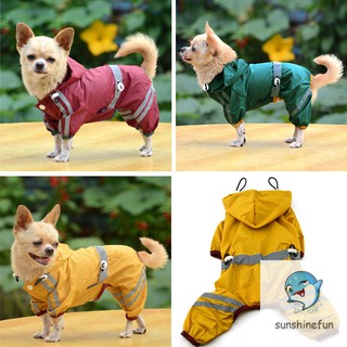 Áo mưa có mũ chống nước cho thú cưng