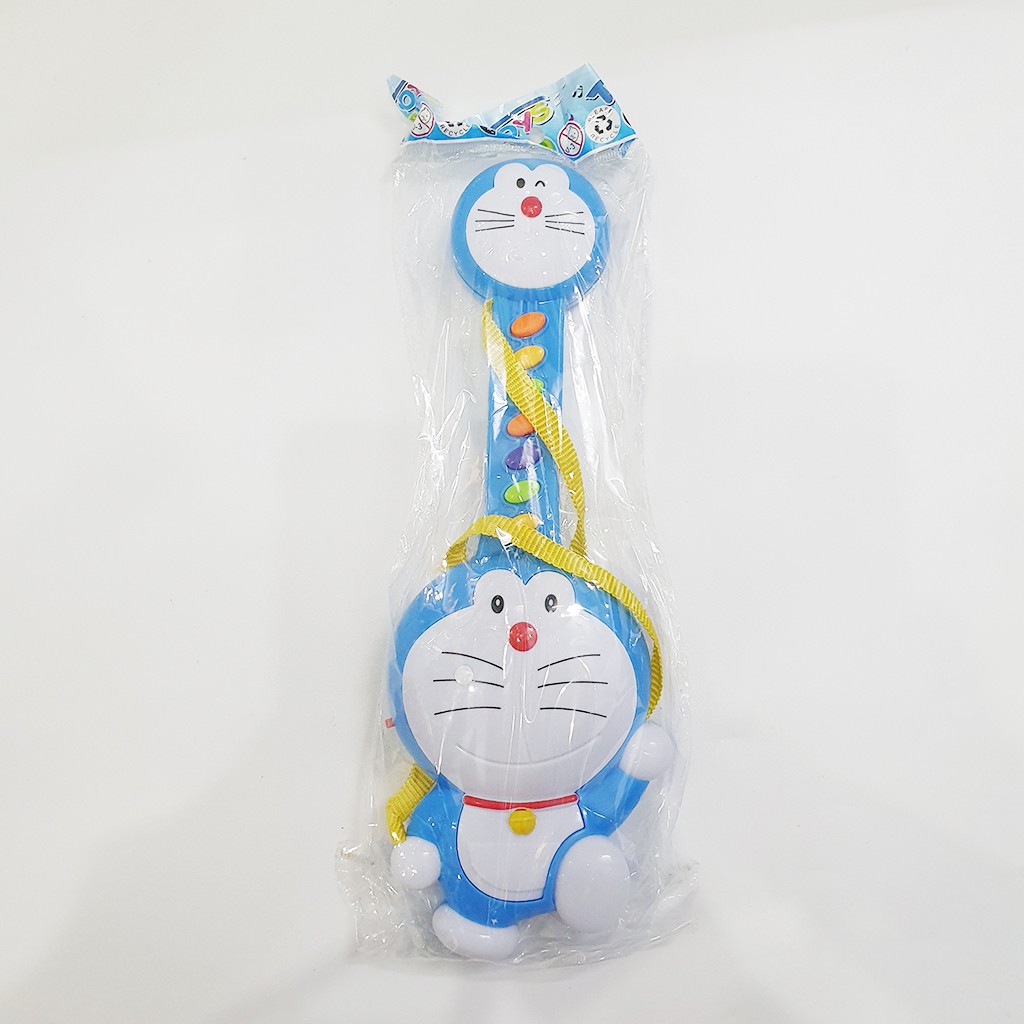 Đồ Chơi Đàn Doremon Doraemon Ghita Có Dây Đeo 1235 Màu Xanh 7 Bản Nhạc Dành Cho Bé Trai Và Bé Gái